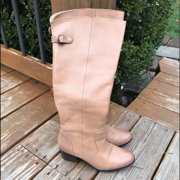 Audrey Brooke Leather Boots - Picture 2 of 8